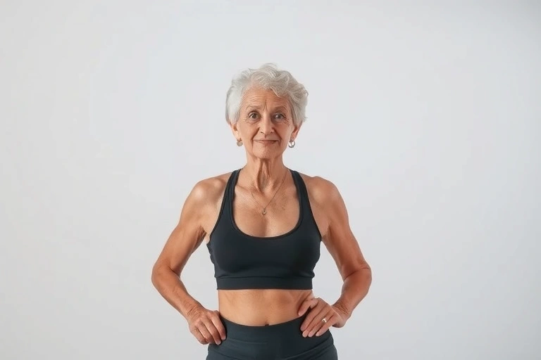 Conceitos visuais relacionados a Fitness qualidade de vida com saúde e bem estar na melhor idade